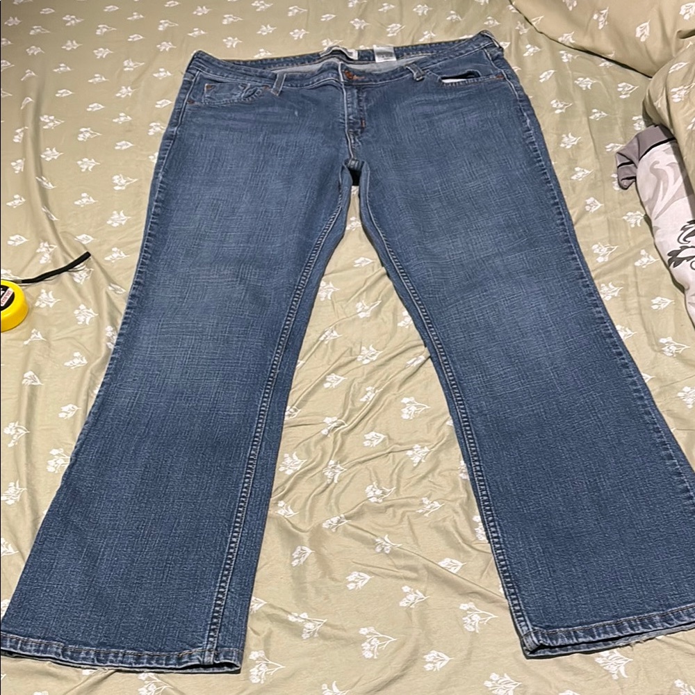 Signature by Levi Strauss Blue Boot Cut Jeans
